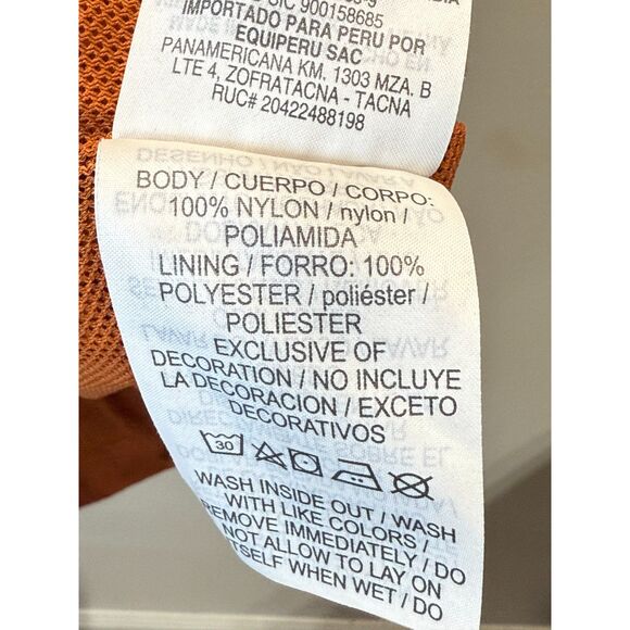 Nike Women's CJ2291 Size Large Orange Icon Clash Romper Zip Up One Piece - Picture 9 of 9